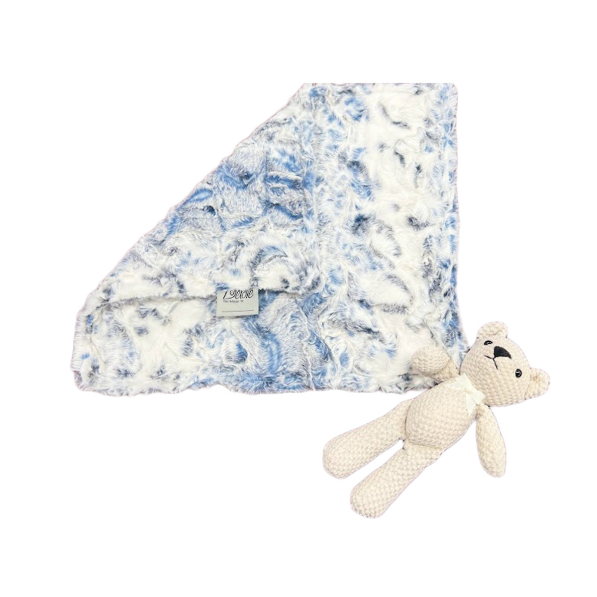 Snowy Puppy Cuddles Quilted Blanket NCU0VL606