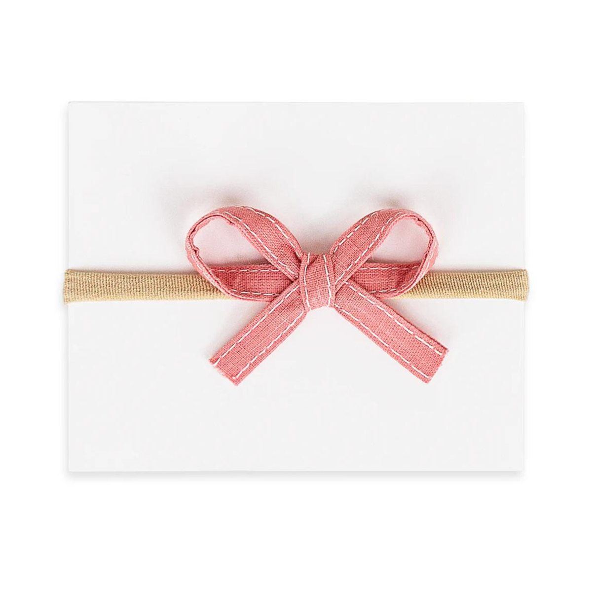Peony Pink Mini Ribbon Bow Headband – Bebe Kangaroo