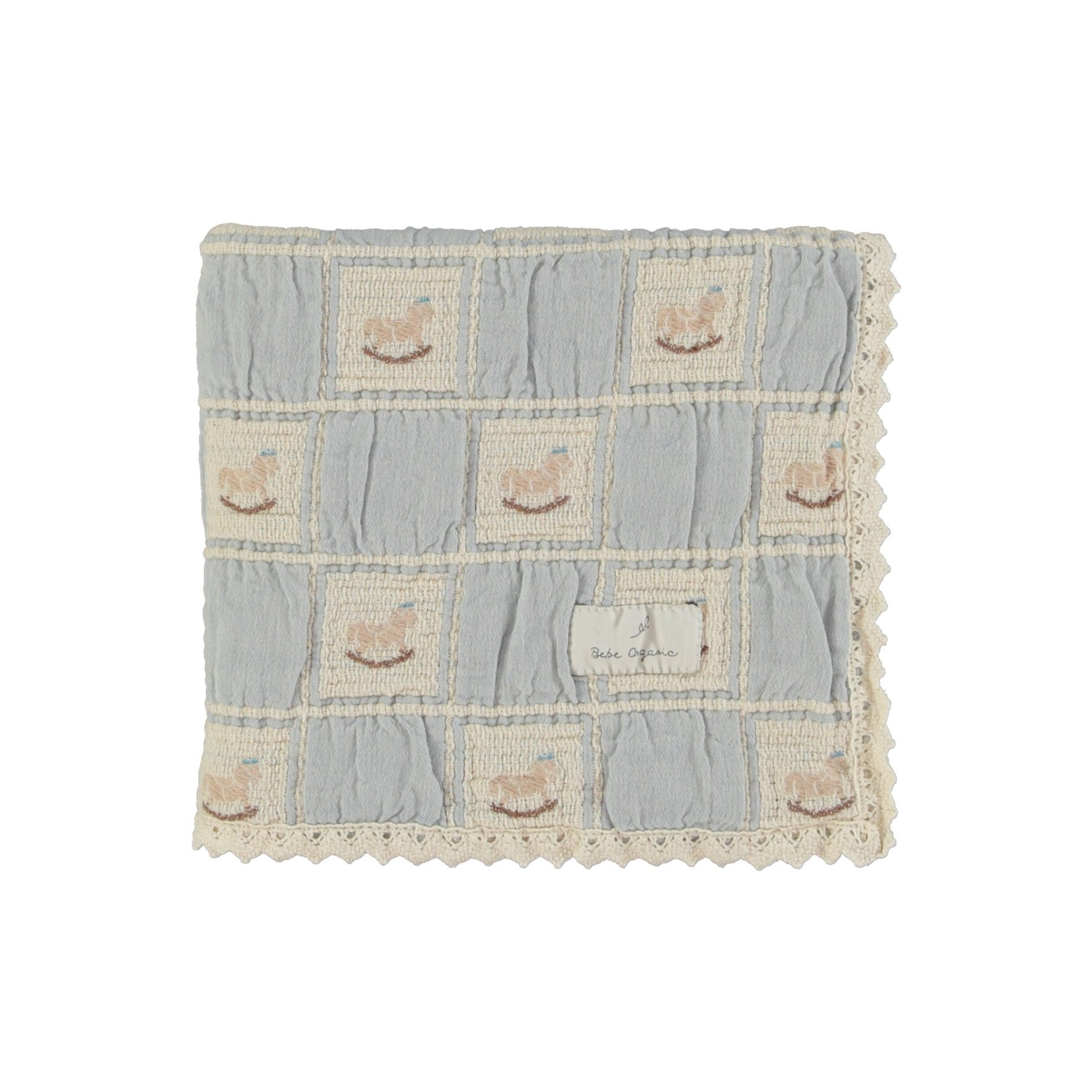 【omochi】bebe organic Joan Blanket Bebe Organic Joan Blanket - Nostalgia – Moonlight